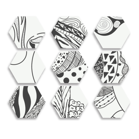 Hexagon Tile-21.A.223.H089